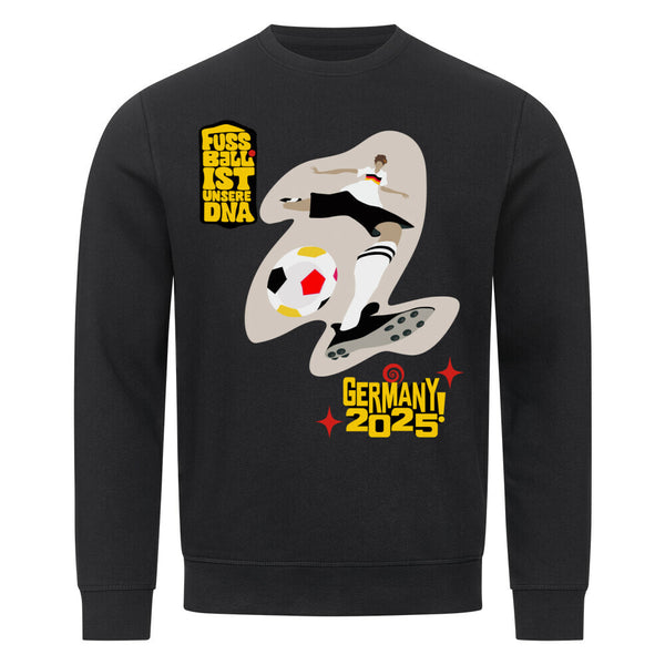 Premium Bio-Sweatshirt Fußball Schoss mit Rechts