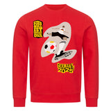 Premium Bio-Sweatshirt Fußball Schoss mit Rechts 3