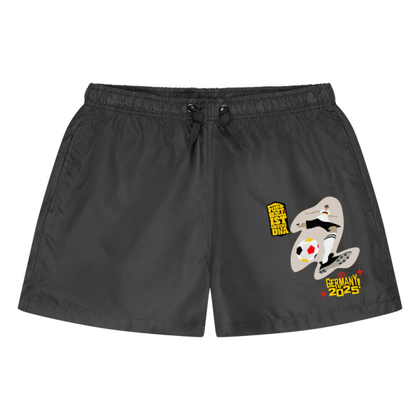 Badehose Fußball Schoß mit rechts