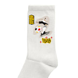 Socken Fußball Schoß rechts 2