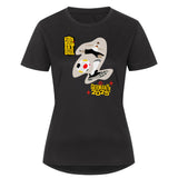 Sport T-Shirt Damen Fußball Schoß mit Rechts 2