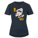 Sport T-Shirt Damen Fußball Schoß mit Rechts 3