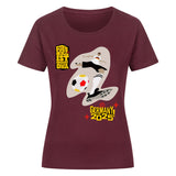 Klassisches Bio-Shirt für Damen: Fußball, Schoß mit Rechts 6