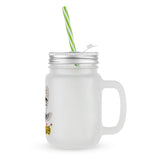 Marmeladenglas Mason Jar Fußballrunde mit Rechts 2