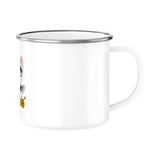 Emaillierte Tasse, Fußballschoss rechts 6