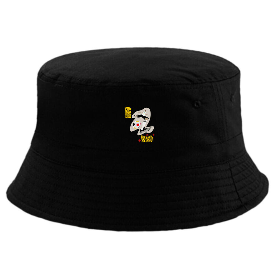 Bucket Hat Fußball mit Schoß Rechts