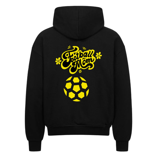 VACANCY Oversized Zipper Hoodie Football Mom