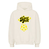 VACANCY Oversized Hoodie - Mit Taschendruck Football Mom 3
