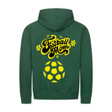 Klassischer Kapuzenpullover mit Reißverschluss Unisex Football Mom 4