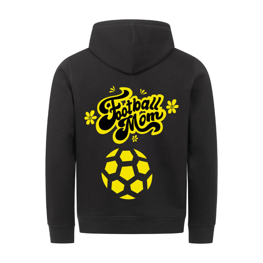 Premium Bio-Kapuzenpulli Fußball-Mama