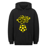 Classic Oversized Hoodie - Mit Taschendruck Football Mom 1