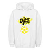 Classic Oversized Hoodie - Mit Taschendruck Football Mom 2