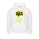 Klassischer Hoodie – Mit Taschendruck „Football Mom“ 3