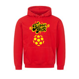 Klassischer Hoodie – Mit Taschendruck „Football Mom“ 5