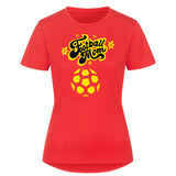 Sport T-Shirt Damen Football Mom 4