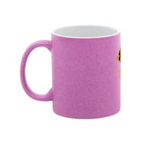 Glitzernde Fußballmama-Tasse 3