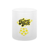 Teelichthalter satiniert Football Mom 1