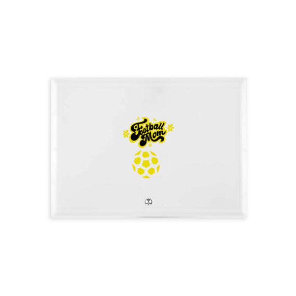 Glasaufsteller Querformat Football Mom