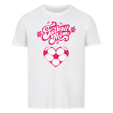 Basic Shirt Unisex Football Mom Fussball Herzchen 2