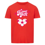 Basic Shirt Unisex Football Mom Fussball Herzchen 4