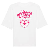 Premium Bio Oversize Blast Football Mom Fußball Herzchen 3