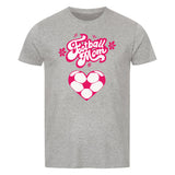 Klassisches Bio-Shirt Football Mom Fußball Herzchen 2