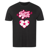 Sport T-Shirt Football Mom Fußball Herzchen 2