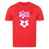 Sport T-Shirt Football Mom Fußball Herzchen 4
