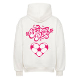 STELLENANZEIGE Oversized Hoodie Football Mom Fußball Herzchen 2