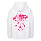 Klassischer Oversized Hoodie Fußball Mama Herzchen 2