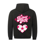 Klassischer Hoodie Fußball-Mama Herzchen 2