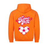 Klassischer Hoodie Fußball-Mama Herzchen 6