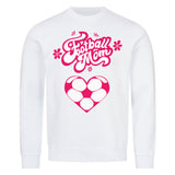 Premium Bio Sweatshirt Fussball Mama Fussball Herzchen 2