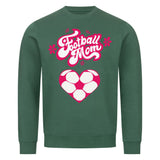 Premium Bio Sweatshirt Fussball Mama Fussball Herzchen 3