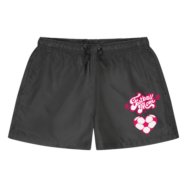 Badehose Football Mom Fußball Herzchen