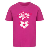 Premium Bio-T-Shirt Kinder Fußball Mama Herzchen 6