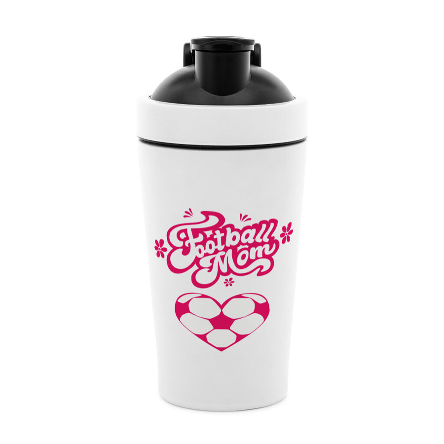 Fitness-Shaker Football Mom Fußball Herzchen
