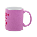 Glitzer-Tasse Football Mom Fußball Herzchen 2