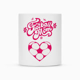 Tasse Football Mom Fußball Herzchen 1
