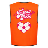 Warnweste „Football Mom“ Fußball-Herzchen 2