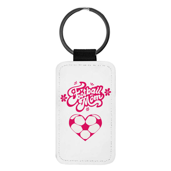 Schlüsselanhänger Football Mom Fußball Herzchen