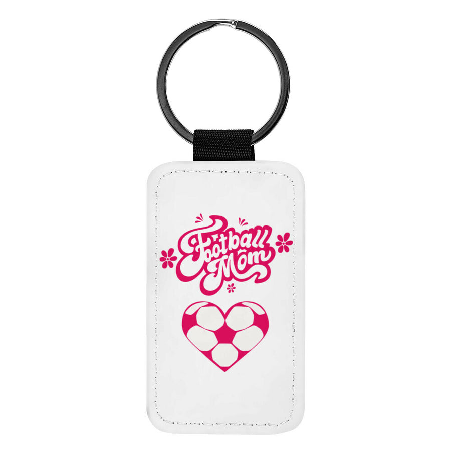 Schlüsselanhänger Football Mom Fußball Herzchen