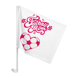Autoflagge Football Mama Fussball Herz 2