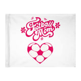 Autoflagge Football Mama Fussball Herz 1