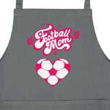 Bib Apron Football Mom Fußball Herzchen 4