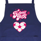Bib Apron Football Mom Fußball Herzchen 6