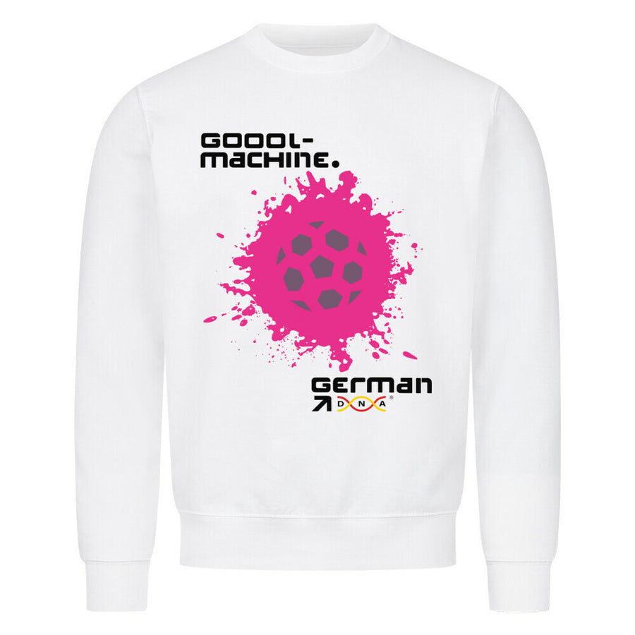 Klassisches Sweatshirt Splash Goool-Maschine Deutsche DNA