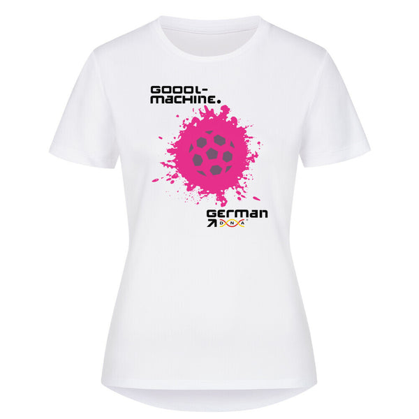 Sport T-Shirt Damen Splash Goool-machine German DNA