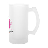 Glas-Bierkrug satiniert Splash Goool-machine German DNA 2