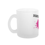 Glas-Tasse satiniert Splash Goool-machine German DNA 3